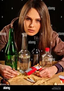 Женщина немного выпила