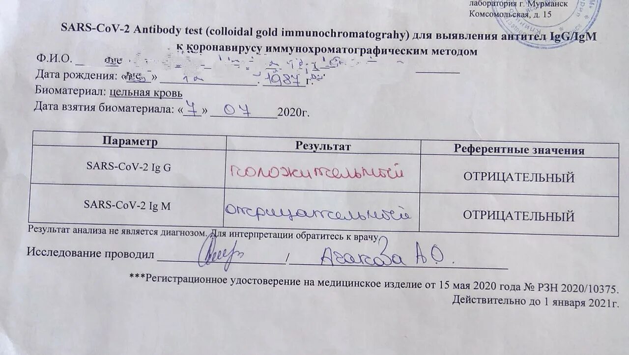 Справка о наличии антител. Анализ крови на антитела. Бланк анализа на антитела. Справка кровь на антитела.