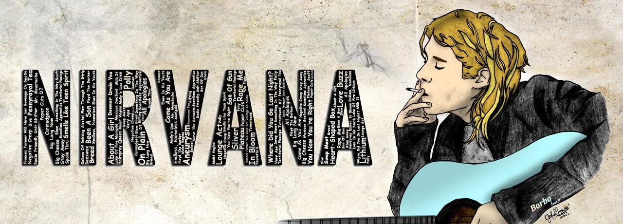 Нирвана в страдании. Курт кобейн надпись. nirvana надпись. нирвана арты. гранж плакаты.
