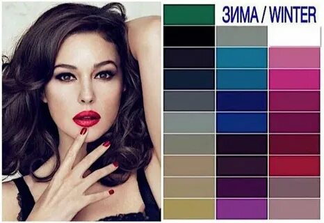Какие оттенки подходят брюнеткам