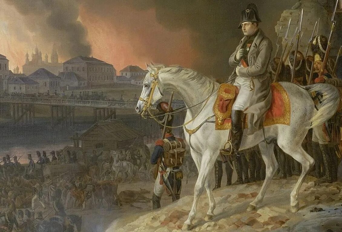 Французы напали. Наполеон Бонапарт 1812. Наполеон Бонапарт в 1812 году.