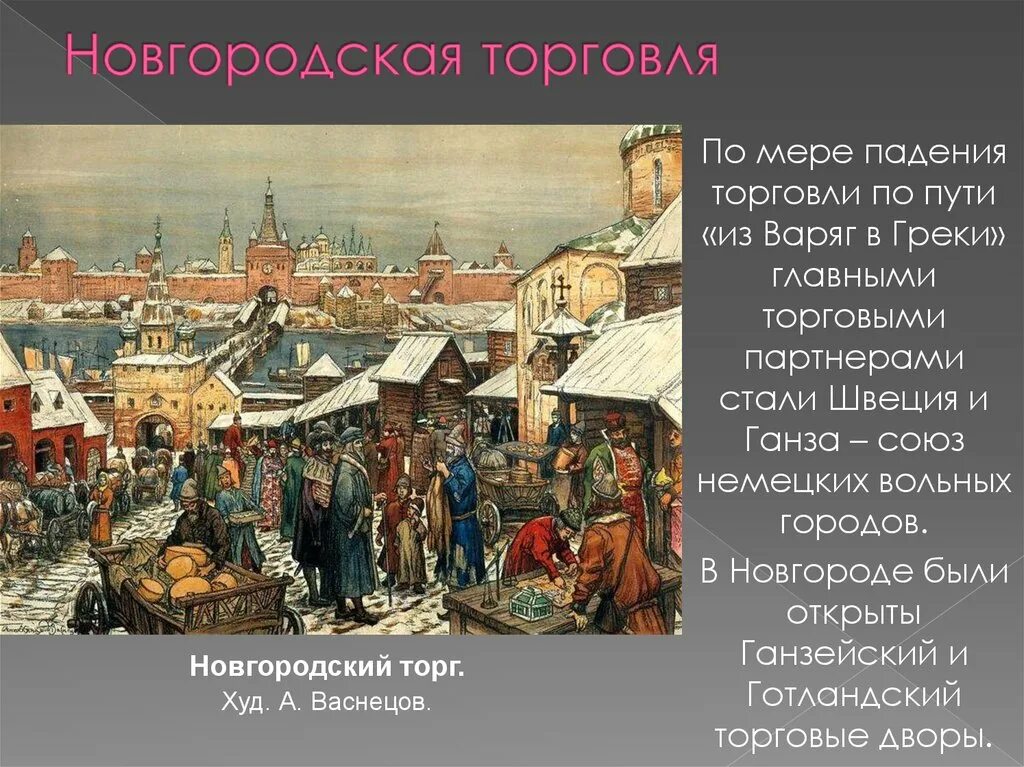 Новгородский торг Васнецов. Новгородский торг Васнецов Москва 17 века. Новгородская торговля Васнецов. Новгородское вече Васнецов.