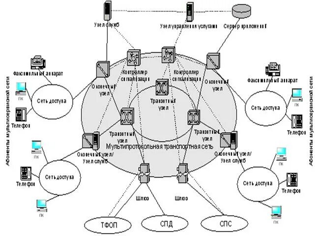 Транспортная сеть связи. Структура IP сети. Уровни мультисервисной сети NGN. Структура сети NGN. Архитектура сети NGN.