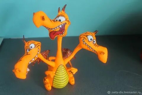 Игрушка змея горыныча