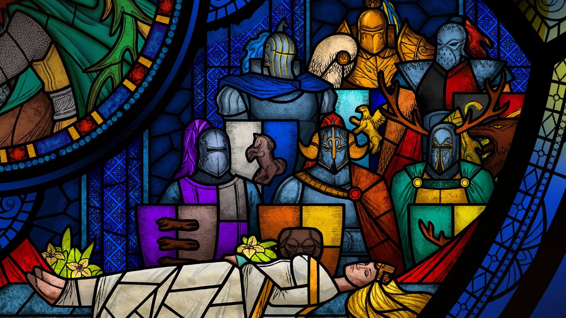 марис брианшон витражи. обои витражи. готический витраж. витраж текстура. обои витражи.