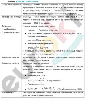 Воздух кислород 8 класс