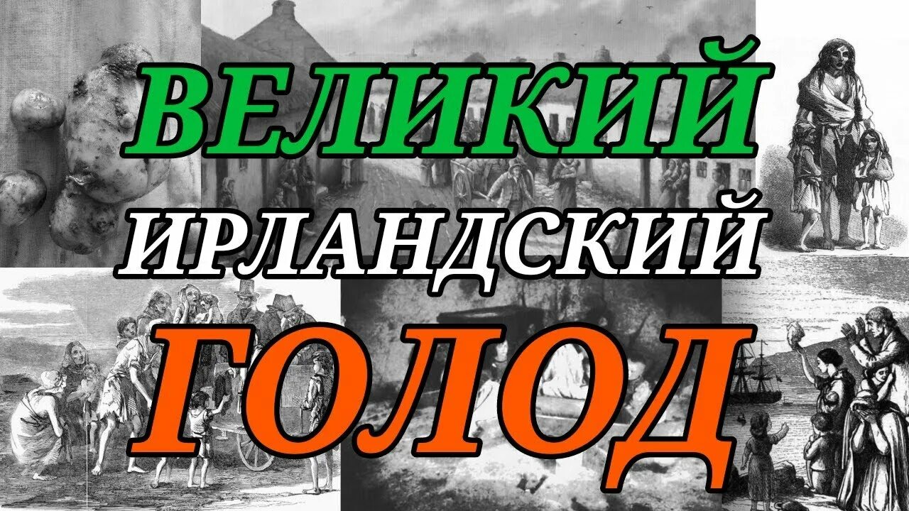 Великий ирландский голод. Великий голод в Ирландии. Ирландский картофельный голод. Голод 19