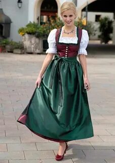 Национальный костюм немки
