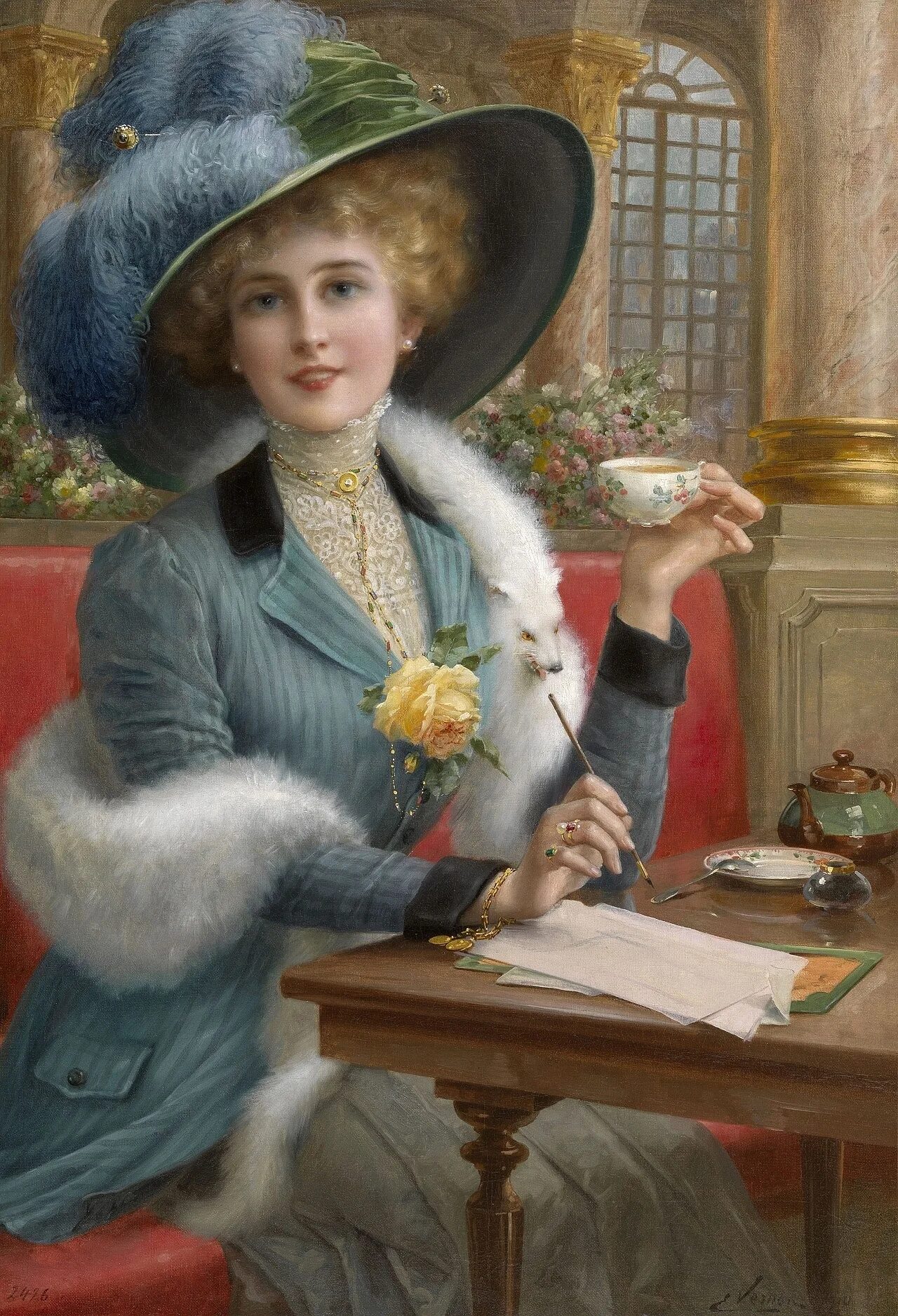 Картинки дам. Эмиль Вернон (1872-1919). Эмиль Вернон женские портреты. Эмиль Вернон элегантная леди. Эмиль Вернон — французский художник прекрасной эпохи (British, 1872-1919).