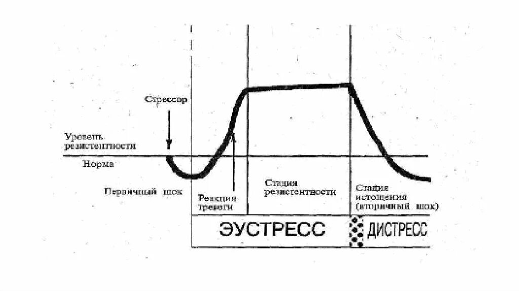 Динамика стресса. Ганс Селье стадии стресса. Схема стресса Селье. Стадий общего адаптационного синдрома (г. Селье). Адаптационный синдром по г Селье схема.