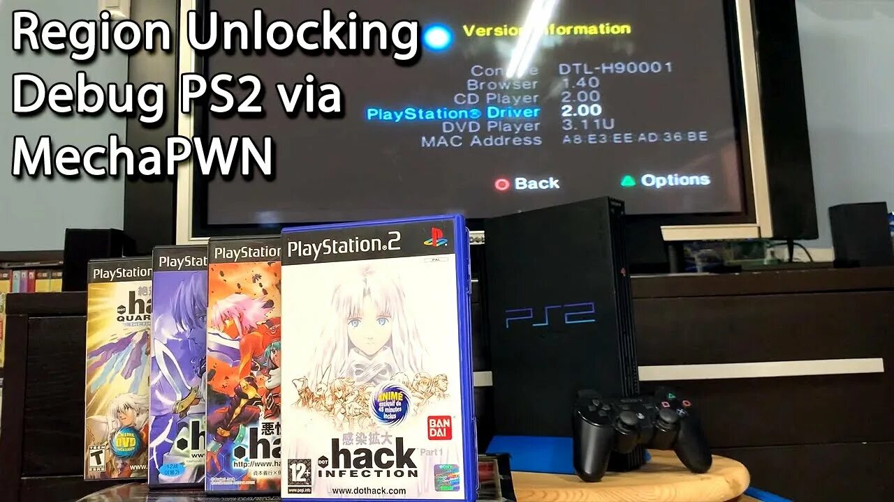 Region unlock. Mechapwn ps2. OPENTUNA ps2.