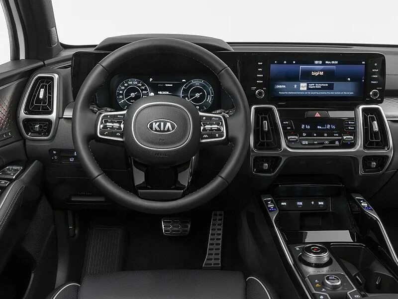 Купить Коврики 3D-LUX для Kia Sorento (2020++) Аналог WeatherTech во Владивосток