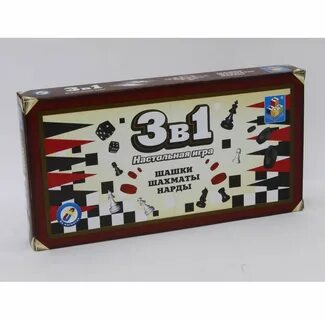 Игра настольная 3 в 1