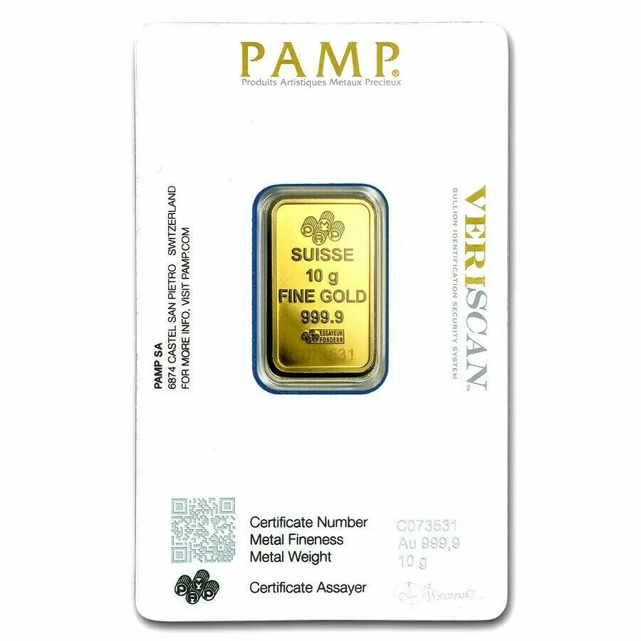 Стоимость золота за грамм 999 на сегодня. Золотой слиток Pamp. Suisse 10g Gold Lady Fortuna. Слиток Pamp Suisse. Pamp Gold Bar 10.