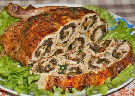 Вкусный рецепт фаршированной курицы