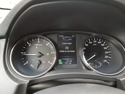 Nissan qashqai ошибка