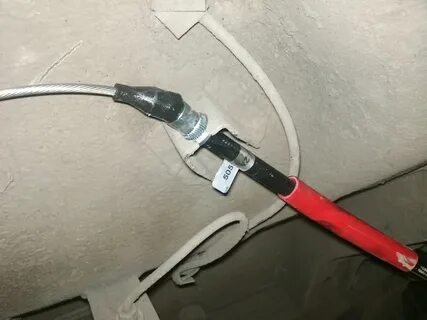 Трос ручника нива