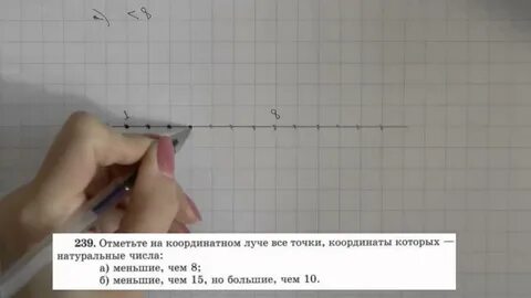 Математика 6 класс номер 239 стр 55