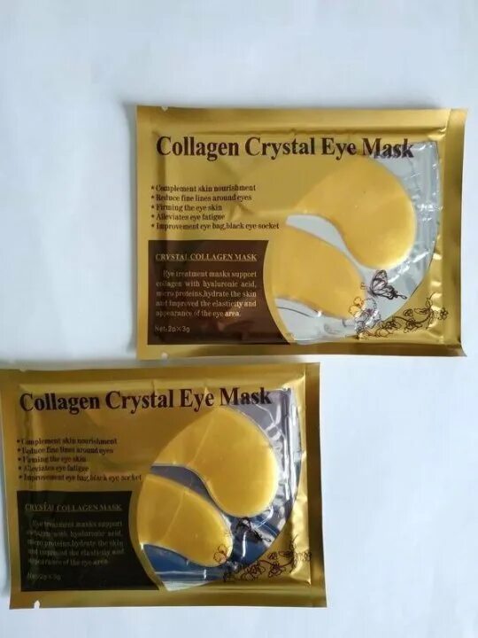 Патчи для глаз 6г Collagen Crystal Eye Mask. Crystal Collagen Gold патчи. Патчи Collagen Crystal Eye Mask в коробке 60 штук. Патчи Collagen Crystal Eye Mask золотые.