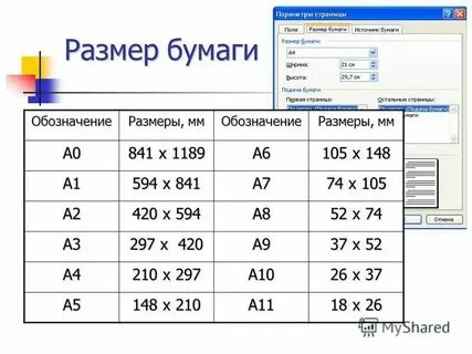 Лист а 2 сколько в см