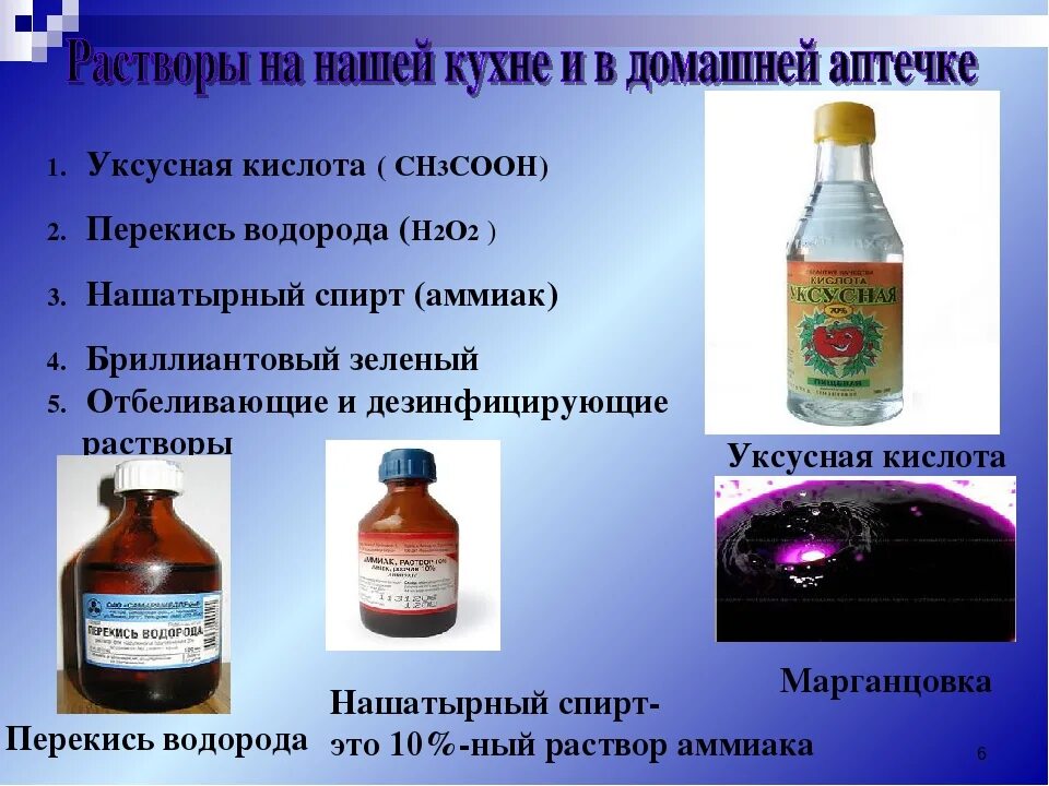 В чистой воде растворена кислота. Спирт перекись водорода. перекись и нашатырный спирт. перекись водорода и нашатырный спирт. нашатырный спирт и кислота.