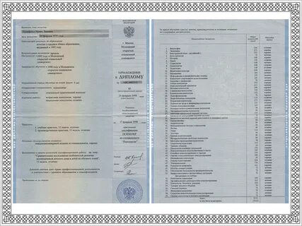 Сведения об ускоренном обучении по индивидуальному плану в дипломе это