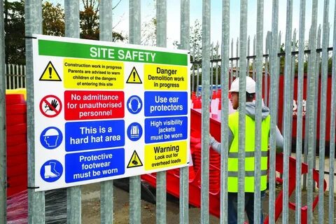 Site warning