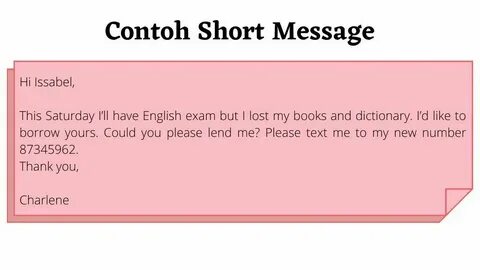 Short message
