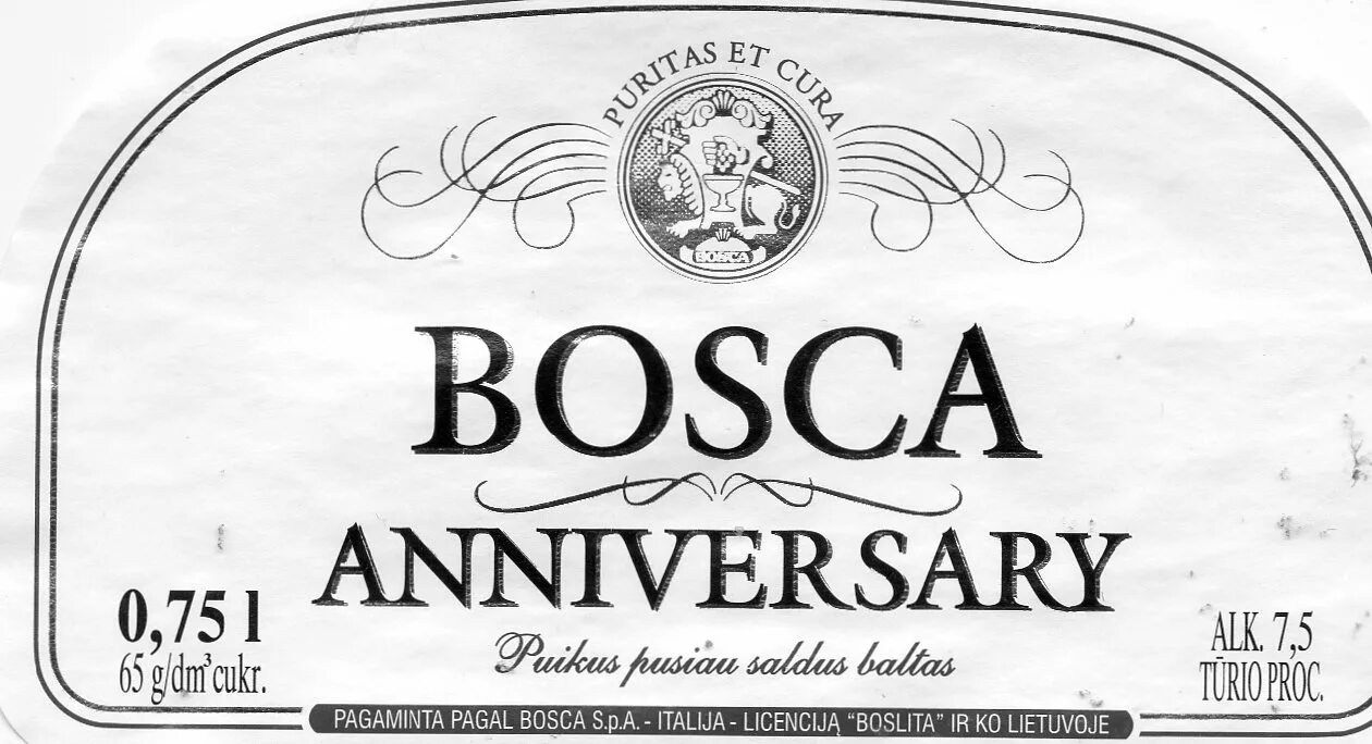 Этикетка Bosca. Вино Bosca Anniversary. Шампанское Боско с белой этикеткой. Вино игристое Боско с белой этикеткой. Этикетка игристого вина