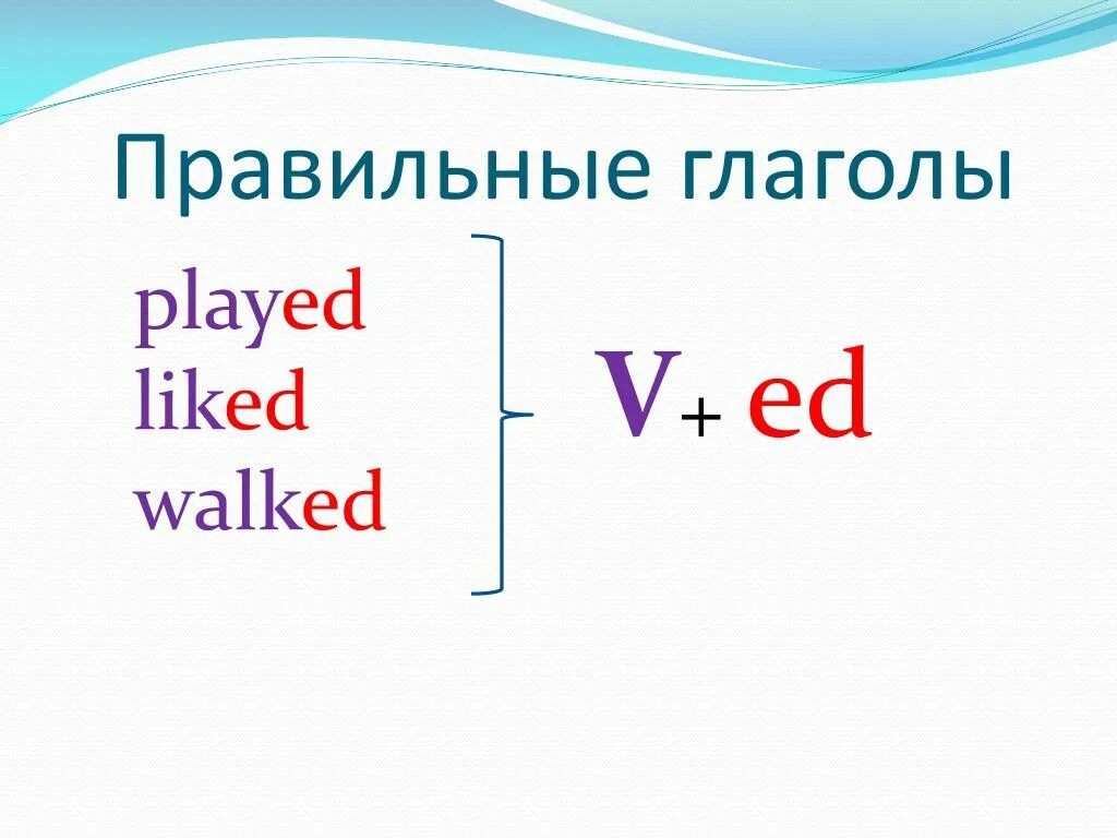 Образование правильных глаголов в past simple. Паст Симпл правильные глаголы. Правило паст Симпл правильные глаголы. Правило образования правильных глаголов в past simple. Как образуются правильные глаголы