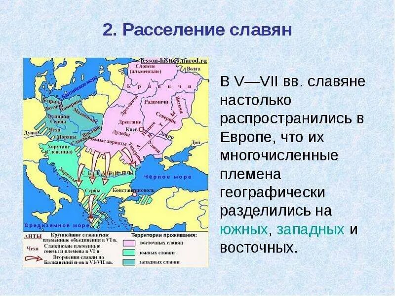 Южные славяне расселение. Восточные славяне в 6-9 ВВ. Расселение восточных славян в 6-9 веках. Расселение славян Южные западные восточные. Восточные славяне в VII IX ВВ.