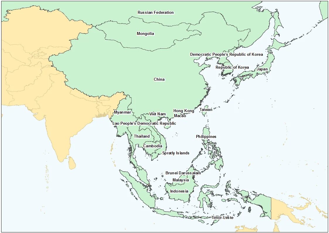 Все юго восточные страны. Азия. Подробная карта Юго Восточной Азии. Малайзия Юга Восточная ащия. Тайвань на карте Юго Восточной Азии.