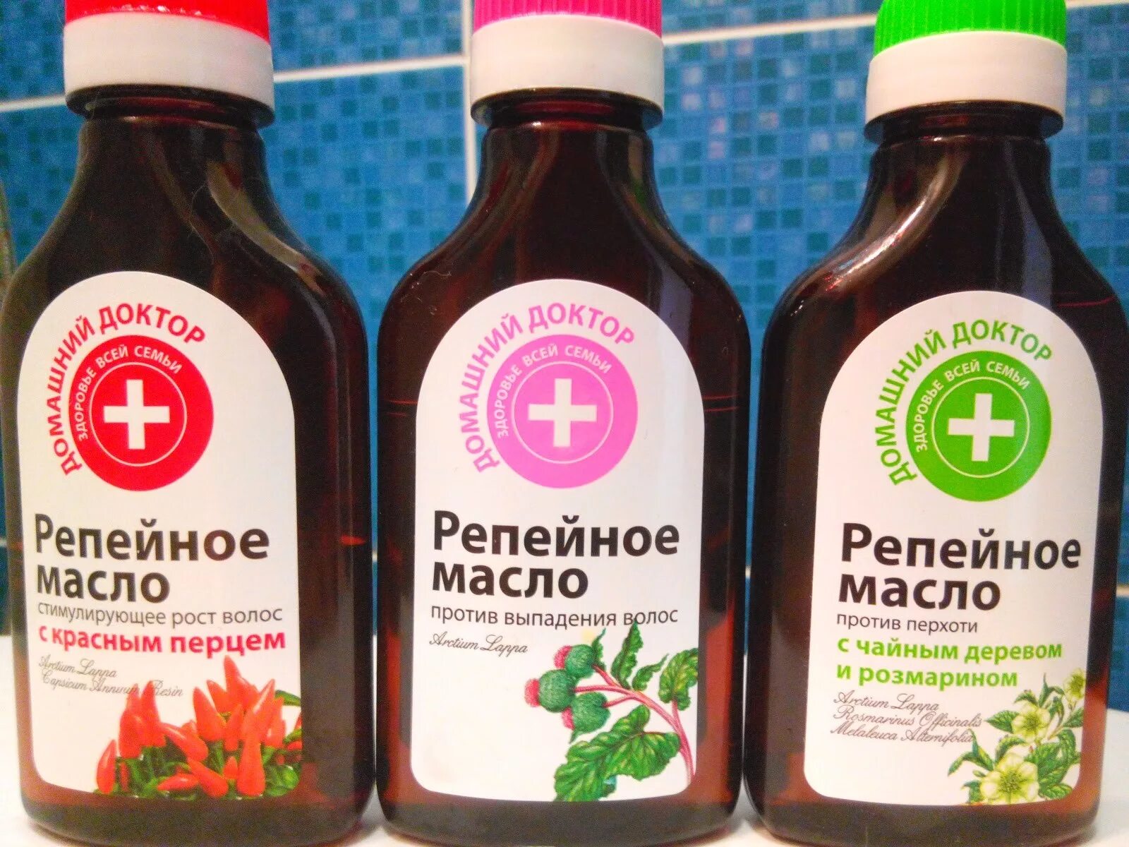 Репейное масло для волос от выпадения