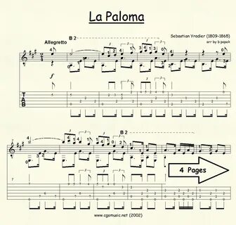 La Paloma cgsmusic.