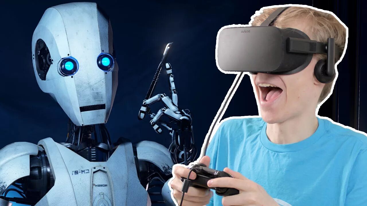 VR Oculus cv1. Виртуальная реальность глаза.