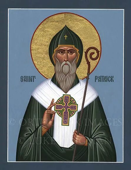 Святой Патрик икона. Святой Патрик ирландский икона. Святитель Патрикий епископ ирландский. Икона Святой Патрикий. Патрик ирландский православный святой житие