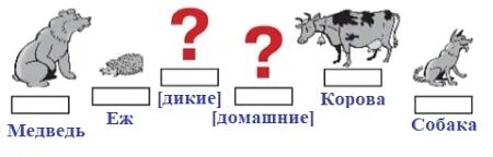 Три предложения на тему медведь приглашает гостей 1 класс. Работа по картинкам 1 класс по азбуке. Кот собака корова. Азбука 1 класс школа России 1 часть.