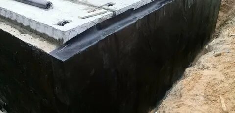 Вертикальная обмазочная гидроизоляция