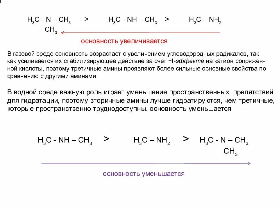 Кислотность и основность органических веществ. Усиление основных свойств органических веществ. Кислотность и основность органических соединений. Основность в органической химии.