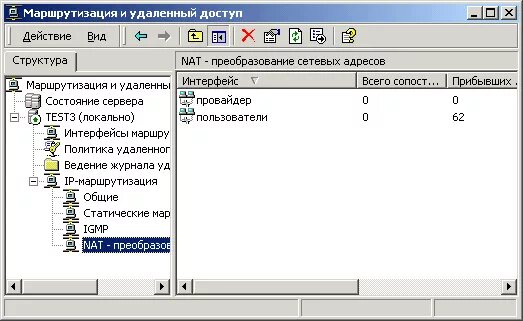 Маршрутизация и удалённый доступ. Маршрутизация удаленного доступа. Преобразование сетевых адресов. Служба RRAS.