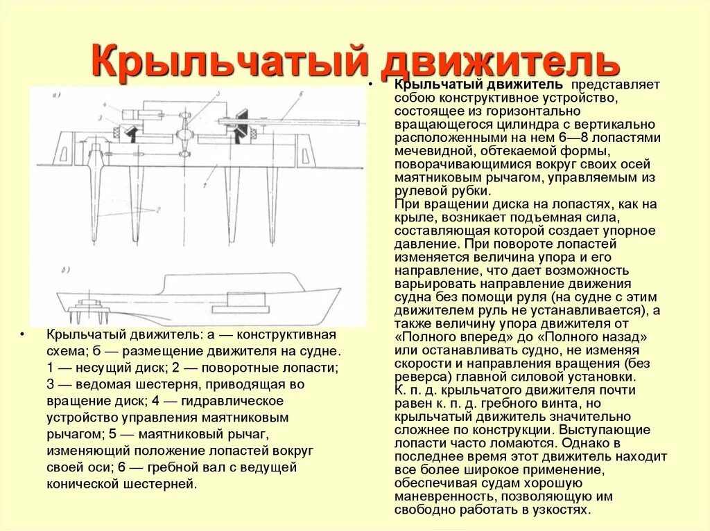 Движитель документа. Крыльчатые движители судна. Движитель судна крыльчатые движители. Крыльчатый движитель на судах. Движитель Фойта Шнайдера.