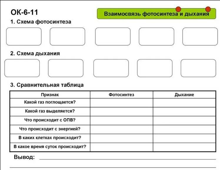 Фотосинтез задания. Карточки задания по фотосинтезу. Взаимосвязь фотосинтеза и дыхания схема. Фотосинтез таблица. Тест по теме фотосинтез дыхание 6 класс