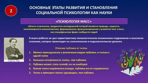 Законы социально психологического развития