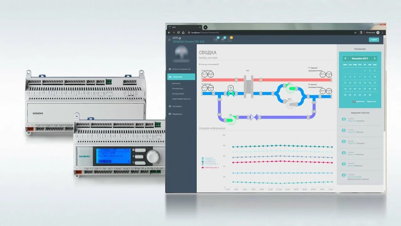 Контроллер для итп. Контроллер siemens climatix. siemens climatix pol638. языки программирования контроллеров siemens. контроллер сименс для вентустановок.