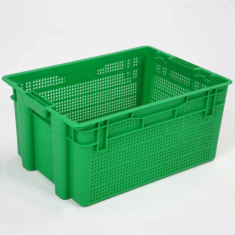 Ящики для овощей и фруктов купить. Ящик пластиковый перфорированный штабелируемый. Пластиковые ящики штабелируемые. Овощи в ящике. Ящик овощной пластиковый.