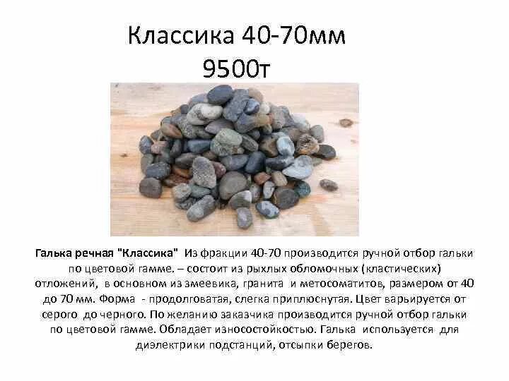 Для чего используется галька. Галька 40-70. описание гальки. галька речная 40 70. речная галька из чего состоит.