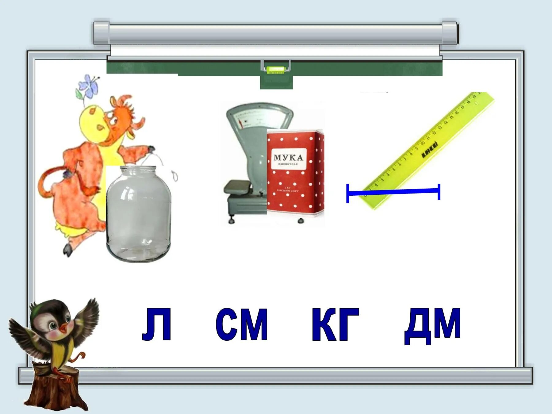 Измеряем длину в дециметрах