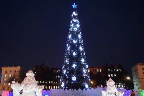 Новогодние праздники в хабаровске