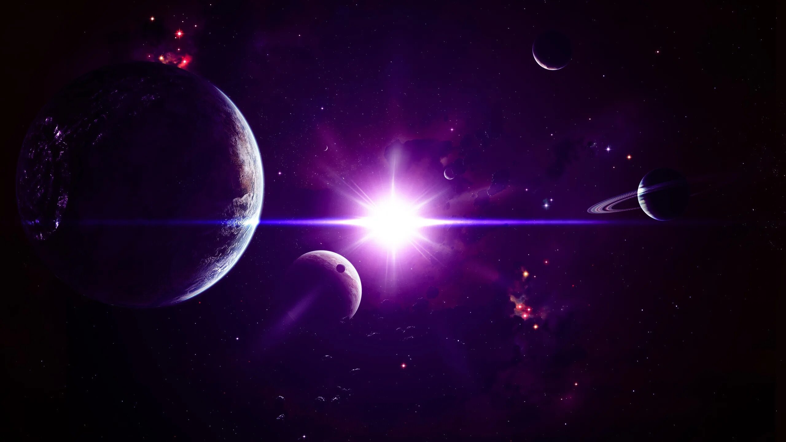 Солнце яркая звезда галактики. Фиолетовый космос. Красивый космос. Космос звезды планеты. Фиолетовая Планета.