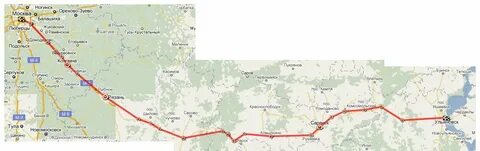 Дорога до ульяновска на машине